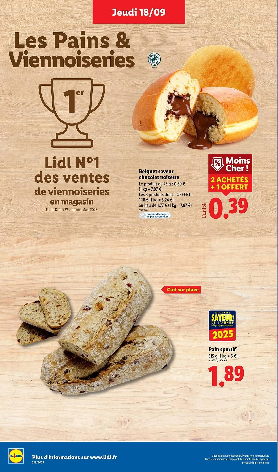 Catalogue Lidl du 18 septembre au 24 septembre 2025 - Catalogue page 8