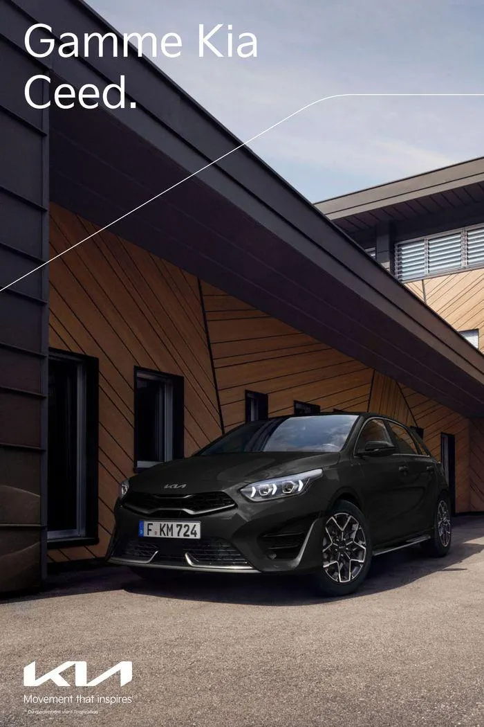 Gamme Kia Ceed. du 12 septembre au 31 mai 2025 - Catalogue page 1
