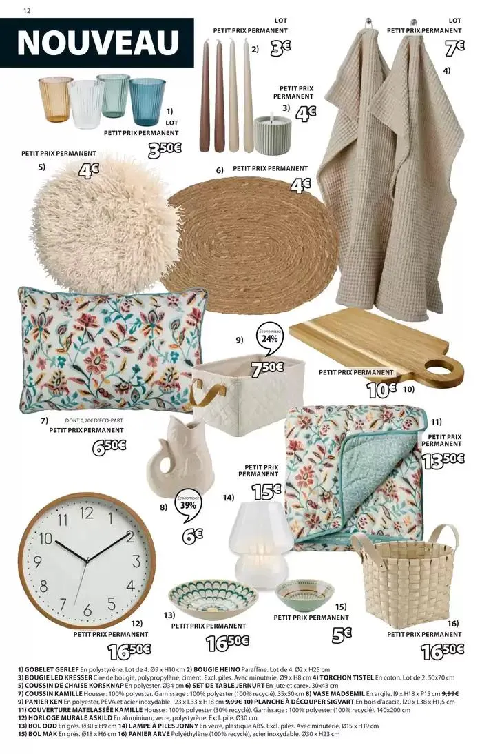 Offres exceptionnelles du 4 mars au 24 mars 2025 - Catalogue page 13
