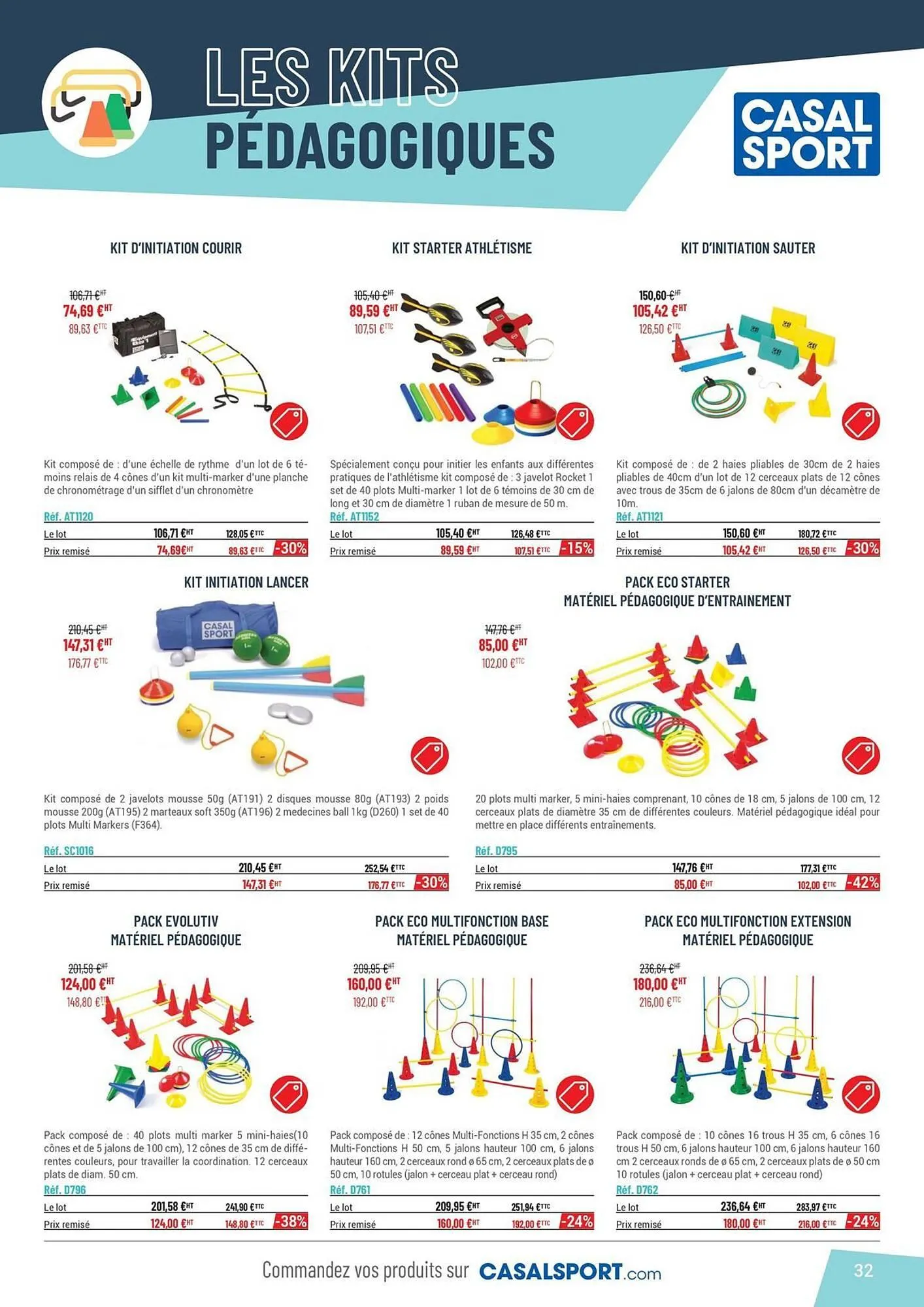 Catalogue Casal Sport du 30 avril au 31 décembre 2025 - Catalogue page 32
