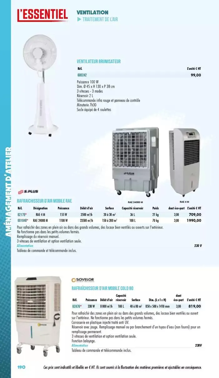 Essentiel Industrie 2025 du 3 janvier au 31 décembre 2025 - Catalogue page 192