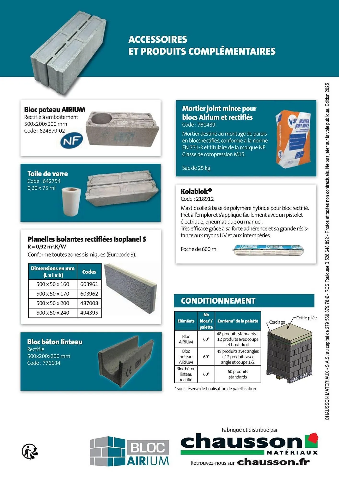 Catalogue Chausson Matériaux du 3 décembre au 31 décembre 2025 - Catalogue page 6