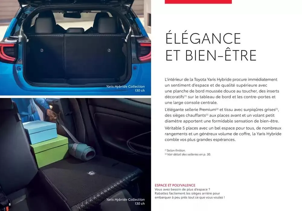 Toyota Nouvelle Yaris du 17 décembre au 17 décembre 2025 - Catalogue page 8