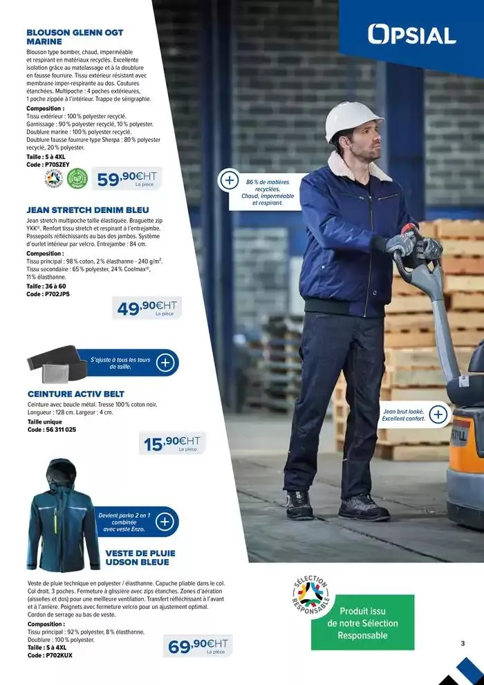 Équipez-vous pour l'hiver automne-hiver 2024-25 du 2 octobre au 31 mars 2025 - Catalogue page 3