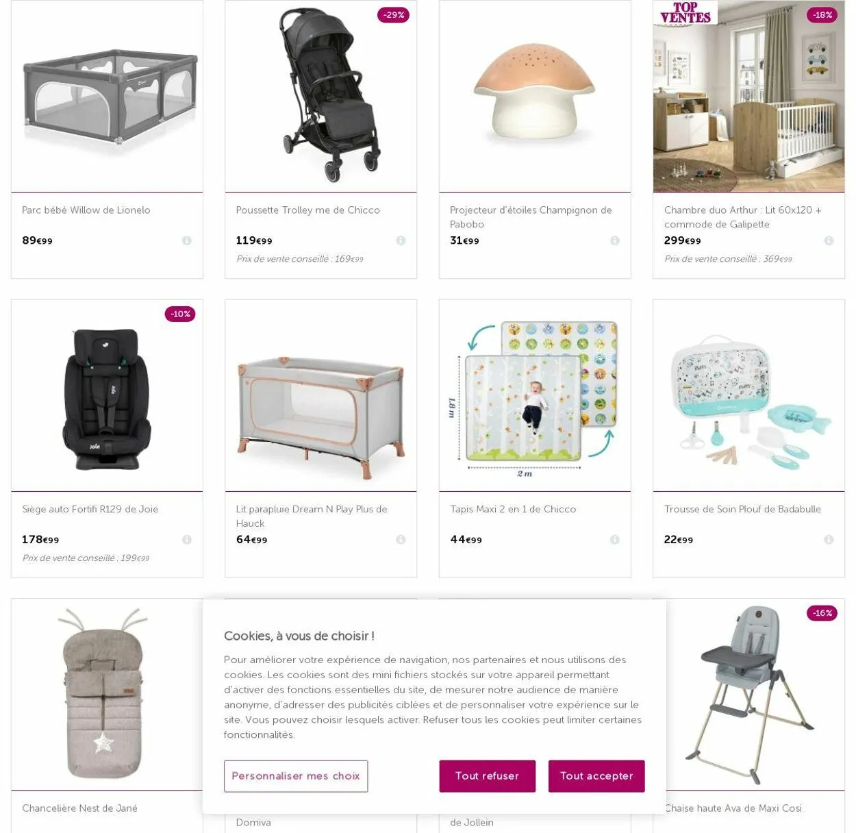 autour de bébé Catalogue actuel du 12 mai au 21 mai 2025 - Catalogue page 2