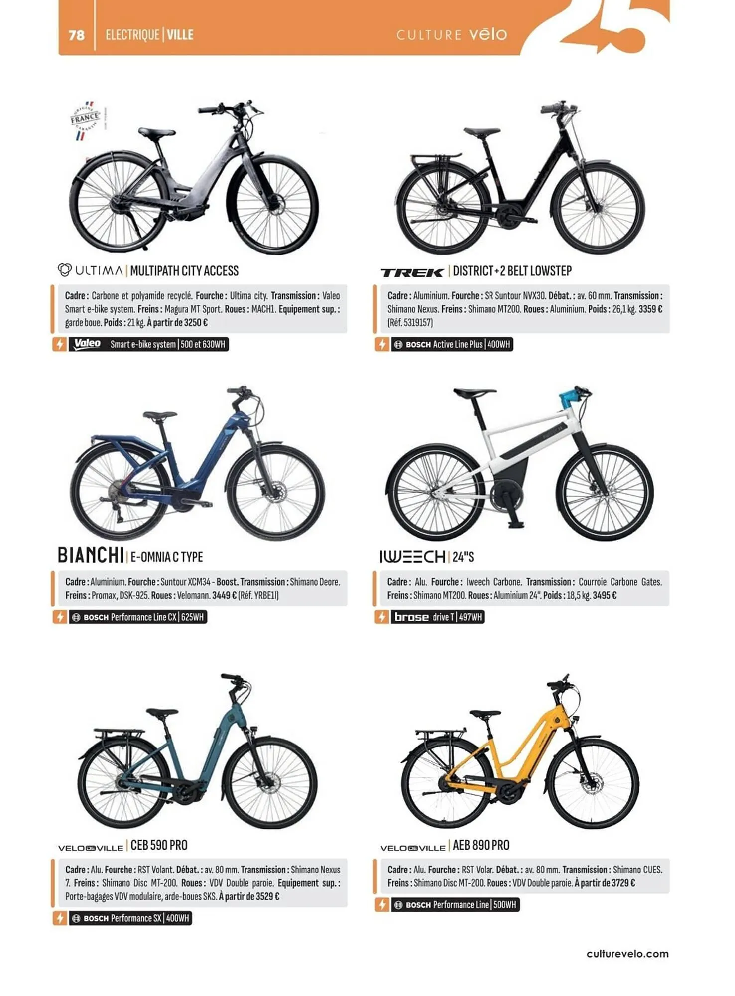 Catalogue Culture Vélo du 2 mai au 31 décembre 2025 - Catalogue page 78