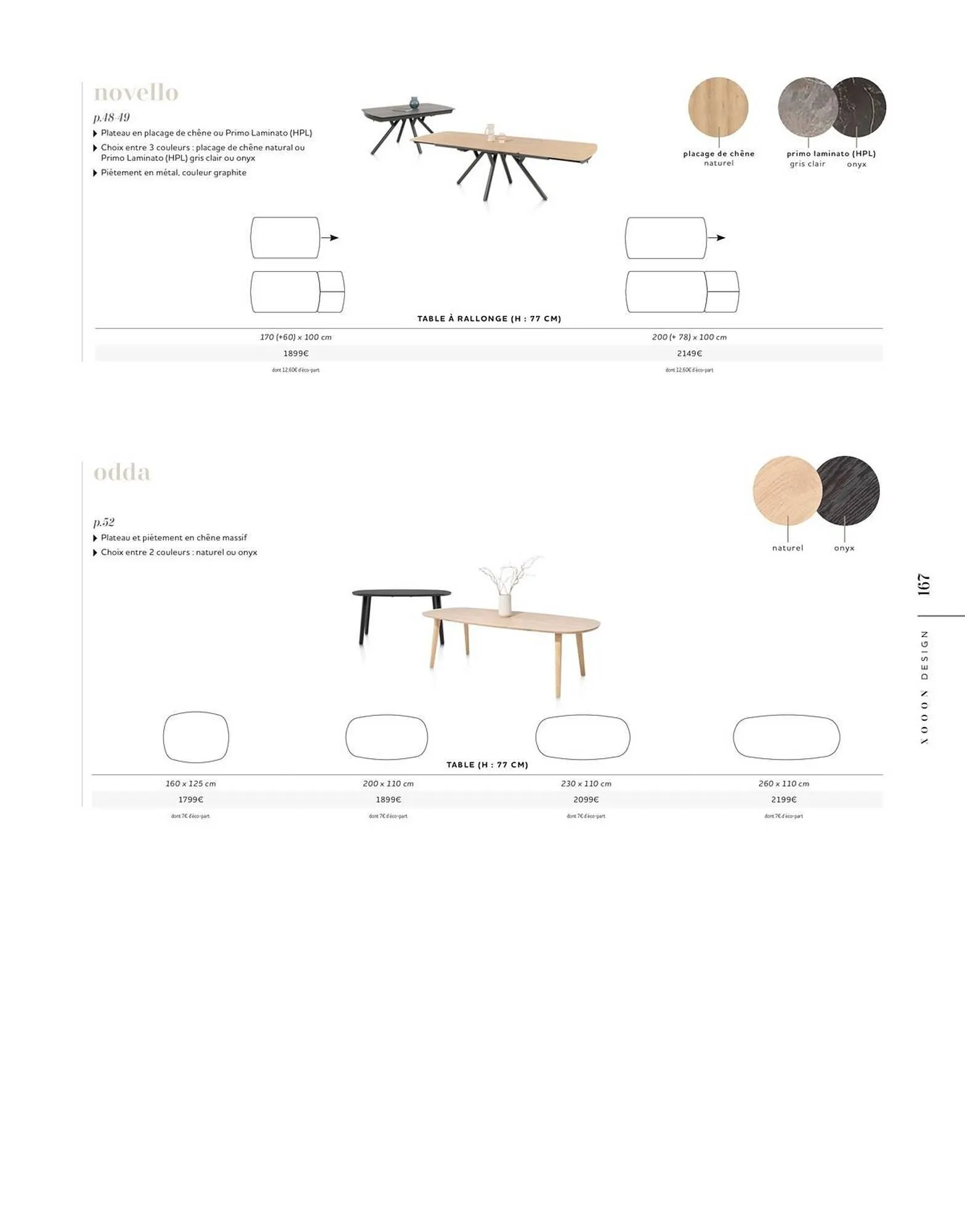 Catalogue Xooon du 7 janvier au 31 décembre 2025 - Catalogue page 169