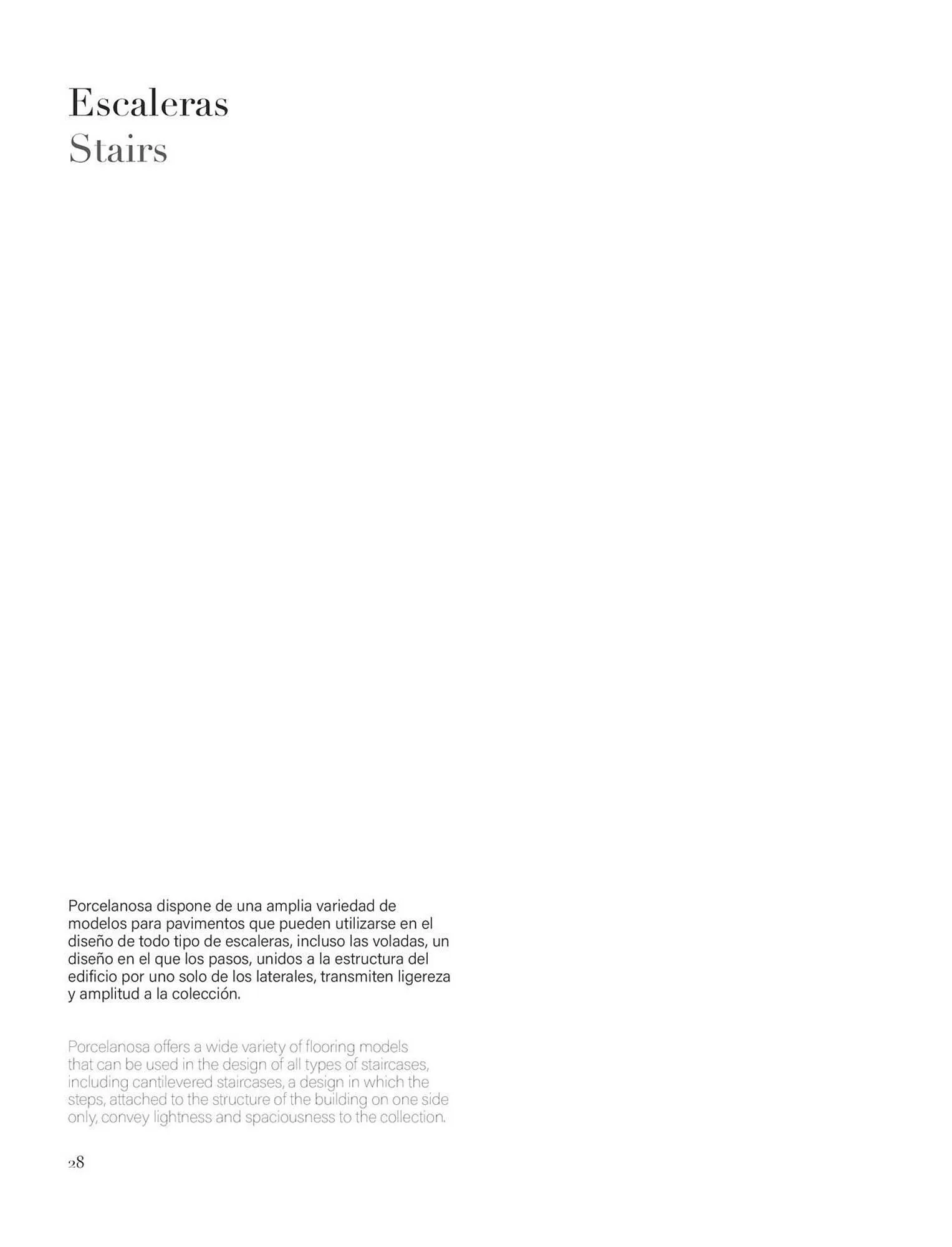 Catalogue Porcelanosa du 18 septembre au 31 décembre 2025 - Catalogue page 28
