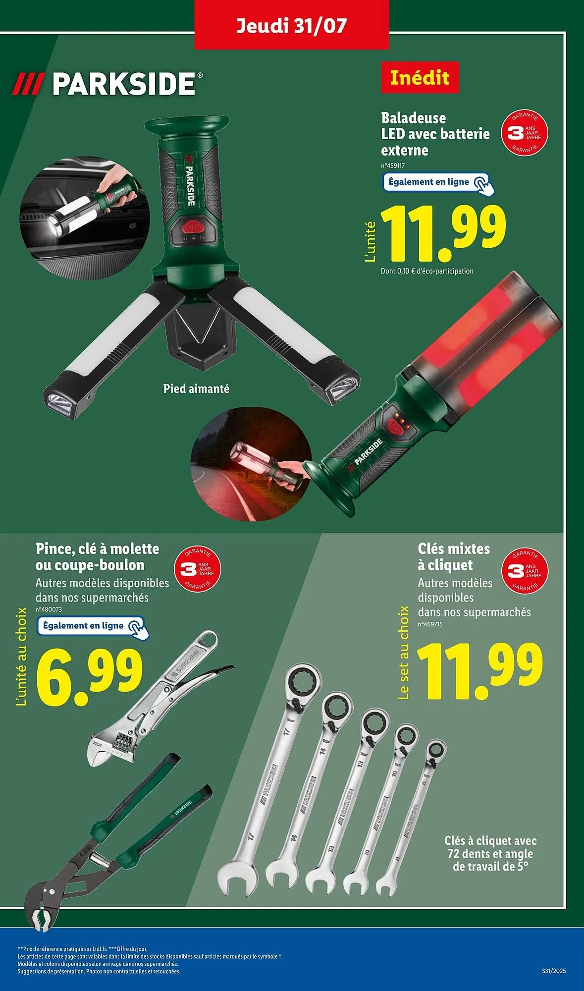 Catalogue Lidl du 31 juillet au 6 août 2025 - Catalogue page 33