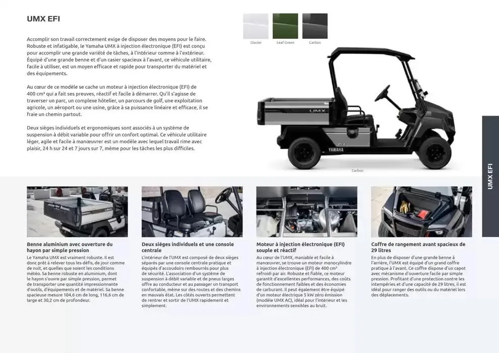 Catalogue Yamaha du 15 avril au 31 décembre 2025 - Catalogue page 27