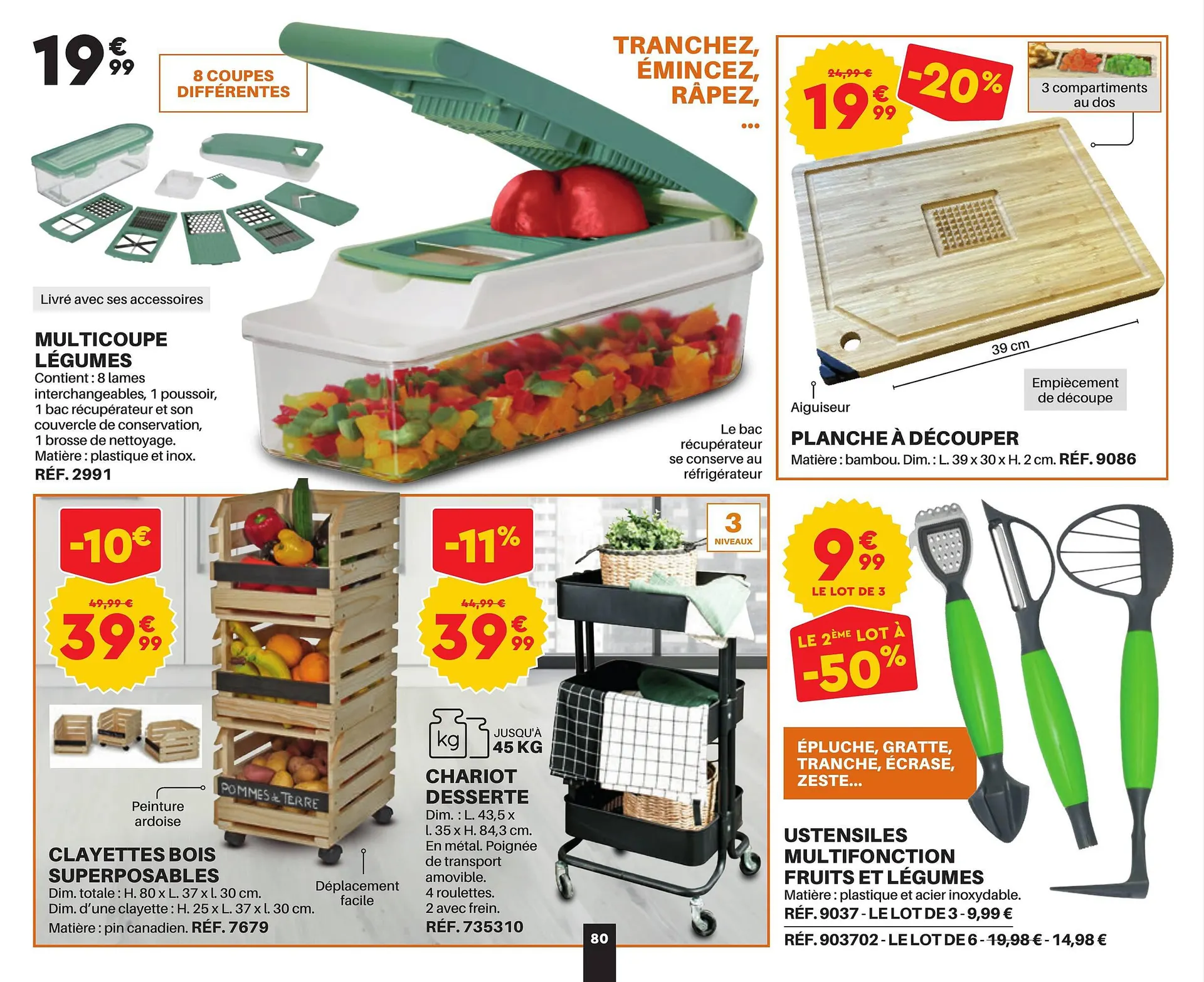 Catalogue Shopix du 21 juillet au 12 août 2023 - Catalogue page 80