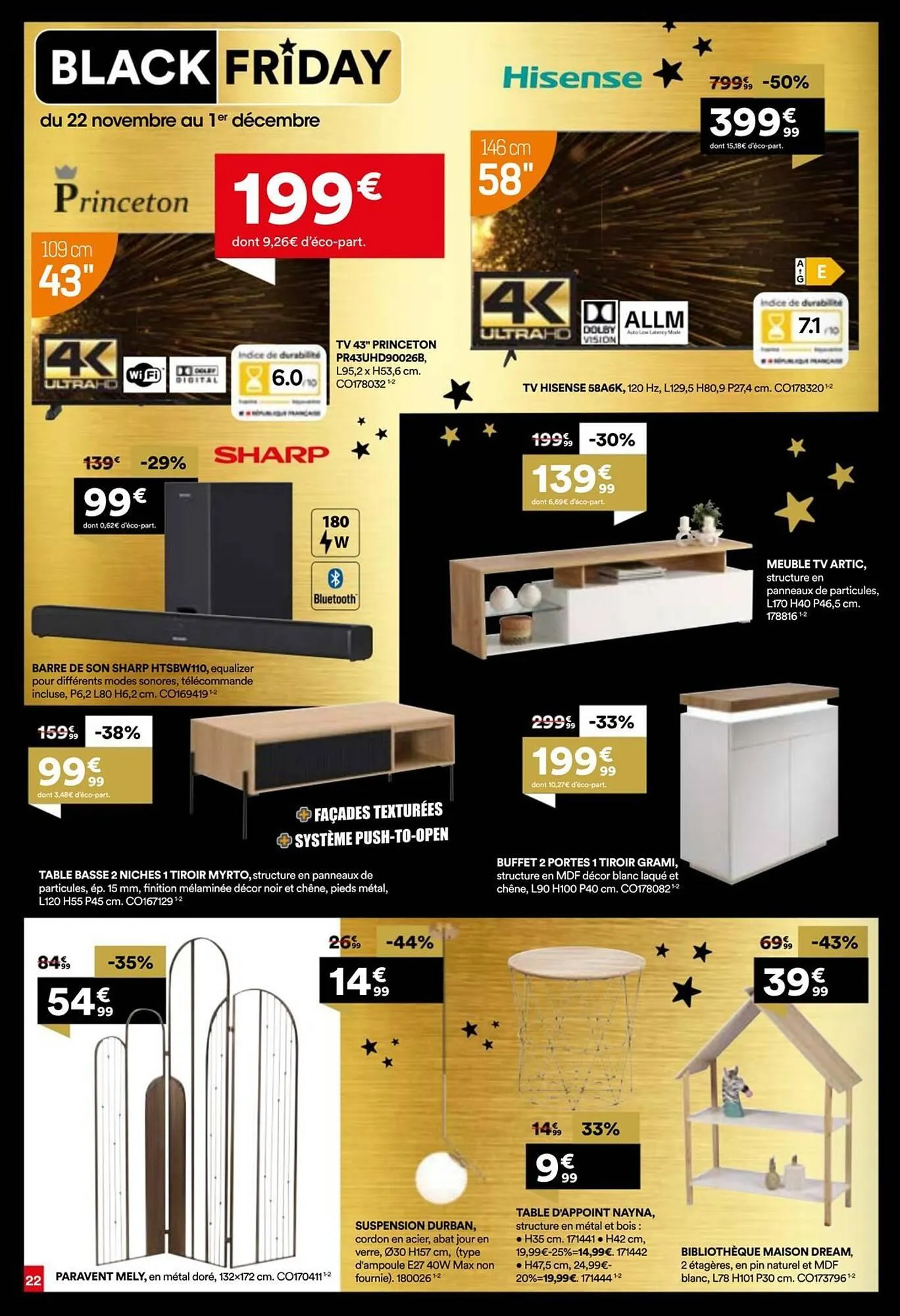 Catalogue BUT du 18 novembre au 6 décembre 2025 - Catalogue page 22