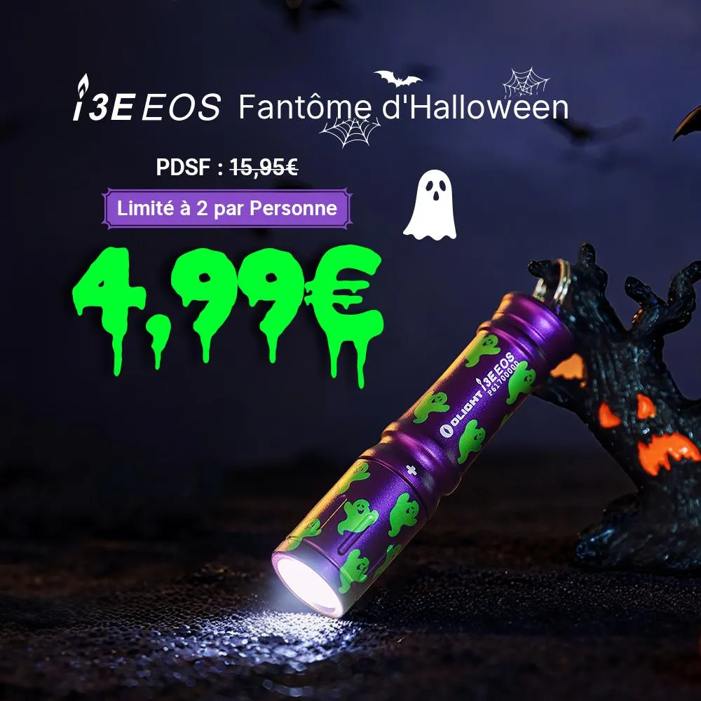 Avantage Exclusif à 4,99€ i3E EOS Fantôme d'Halloween
