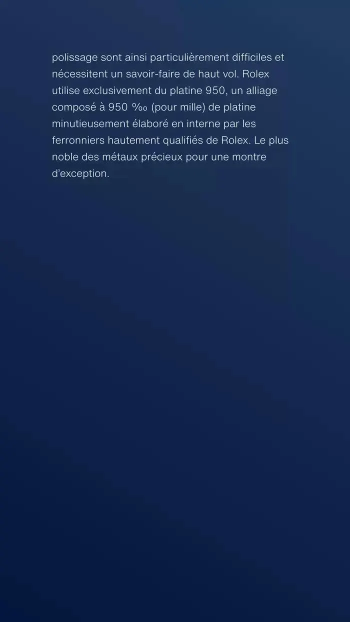 Rolex 1908 du 13 décembre au 13 décembre 2025 - Catalogue page 7