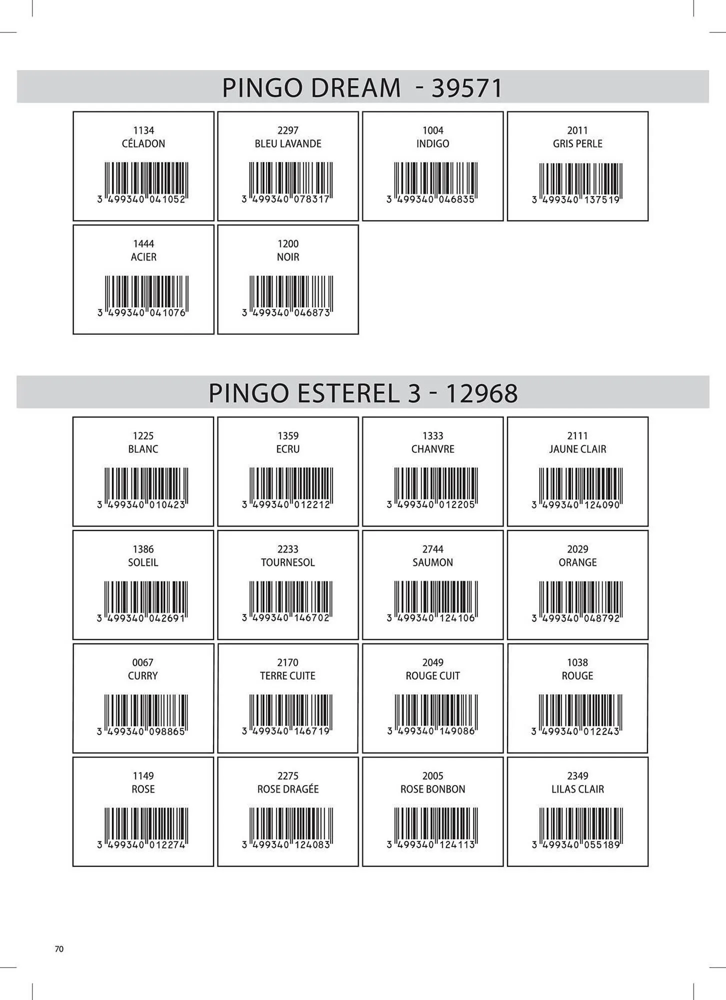 Catalogue Phildar du 10 décembre au 31 août 2025 - Catalogue page 70