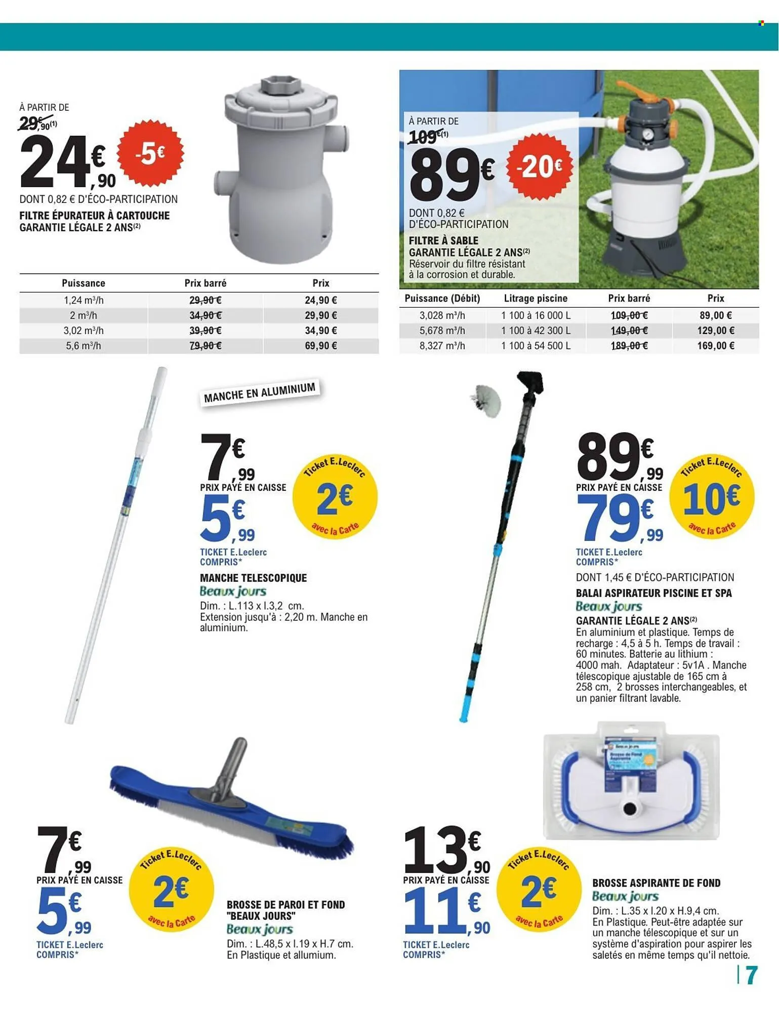 Catalogue E.Leclerc Brico du 28 avril au 16 mai 2026 - Catalogue page 7