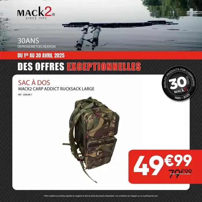 Ce mois-ci découvrez une NOUVELLE sélection de produits de la marque Mack2 à un prix EXCEPTIONNEL ! du 1 avril au 30 avril 2025 - Catalogue page 5