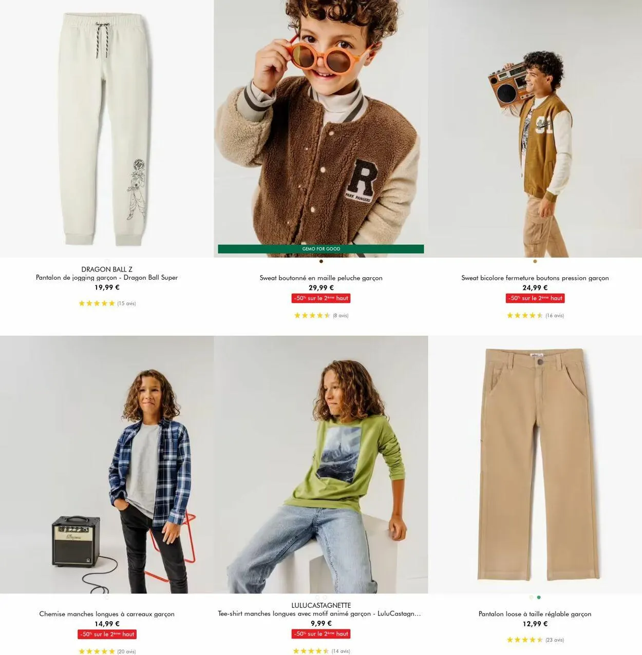 Gémo Catalogue actuel du 23 avril au 6 mai 2025 - Catalogue page 20