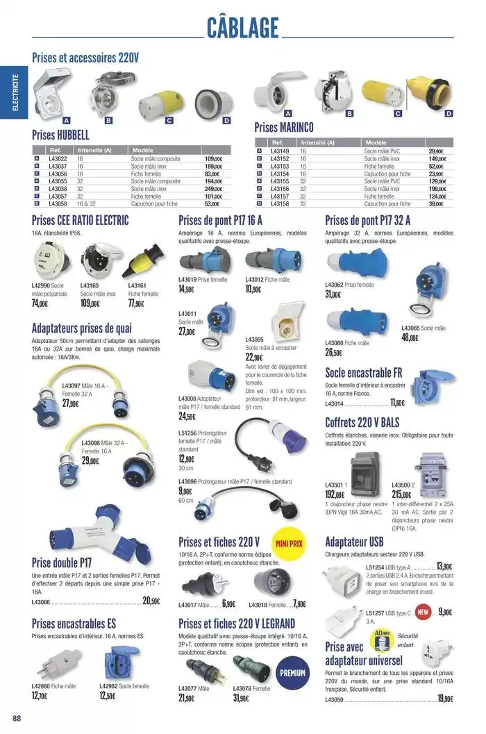 Catalogue Accastillage Diffusion 2025 du 1 janvier au 31 décembre 2025 - Catalogue page 90