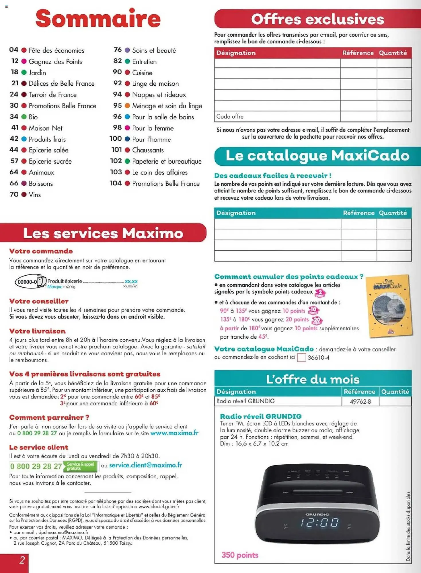 Catalogue Maximo du 23 janvier au 26 février 2026 - Catalogue page 2