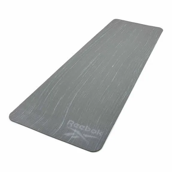 Tapis de sol Reebok Camo Yoga 5 mm gris foncé
