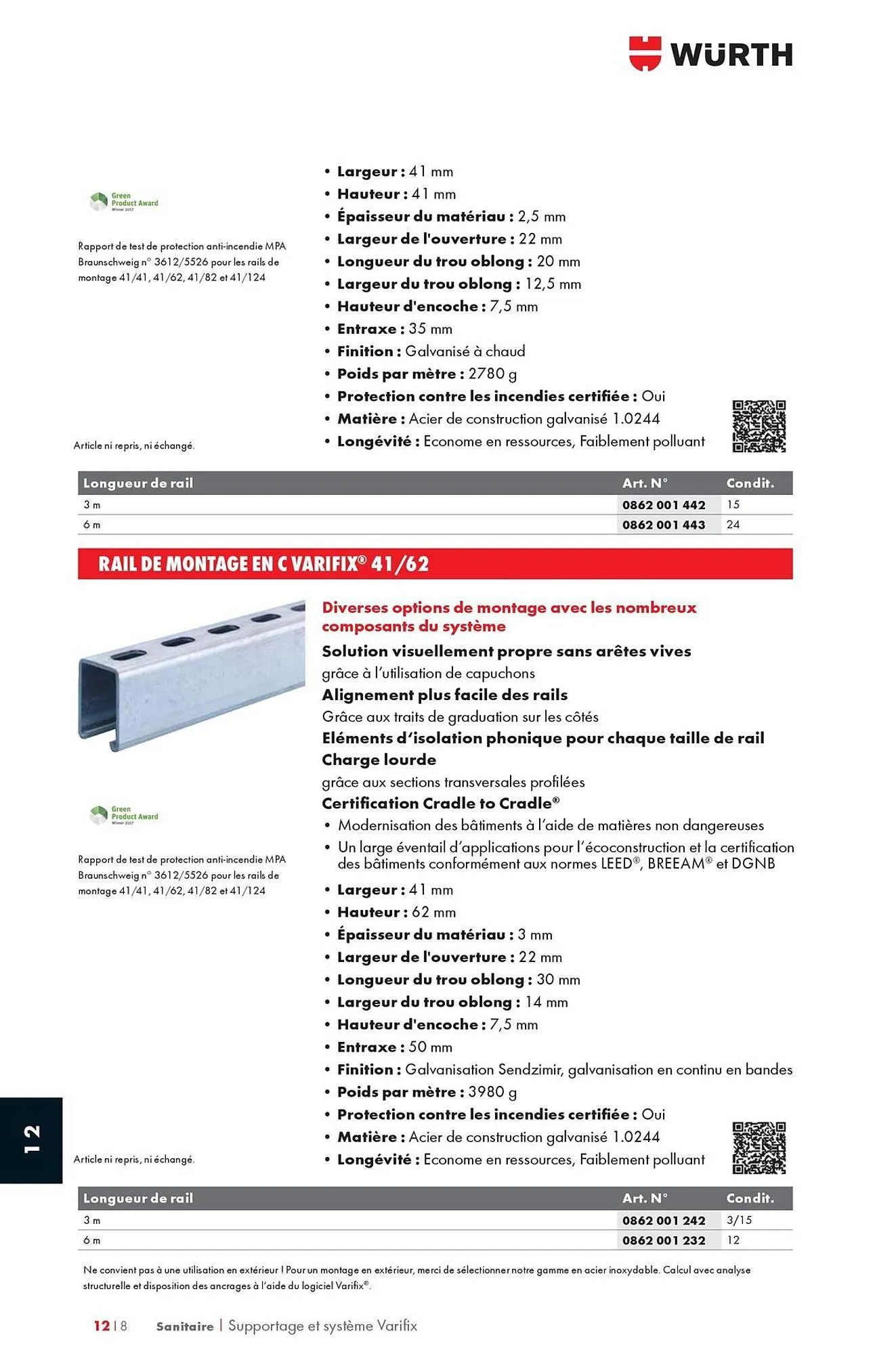 Catalogue Würth du 12 mai au 31 décembre 2025 - Catalogue page 1552