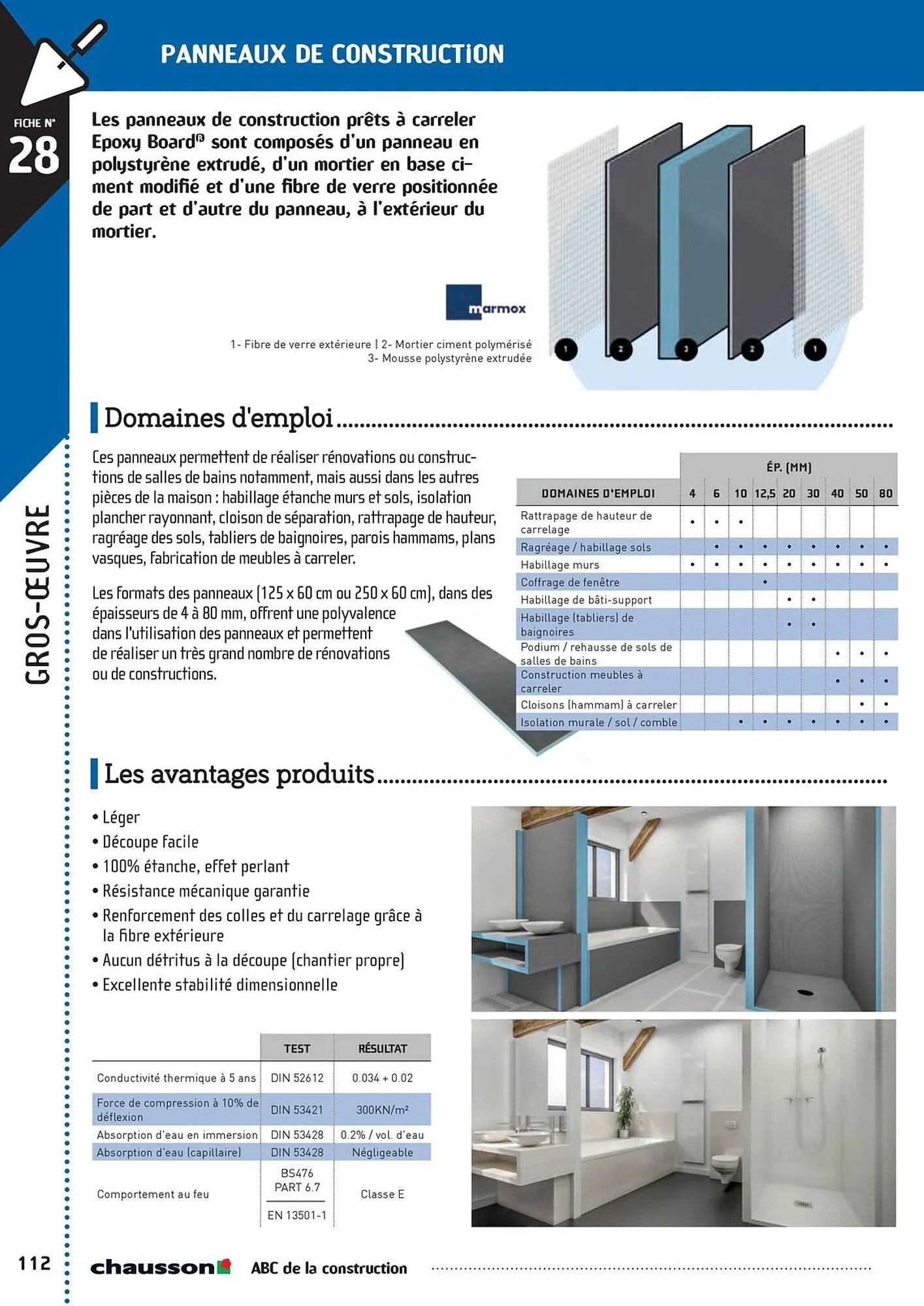 Catalogue Chausson Matériaux du 2 mai au 31 décembre 2025 - Catalogue page 114