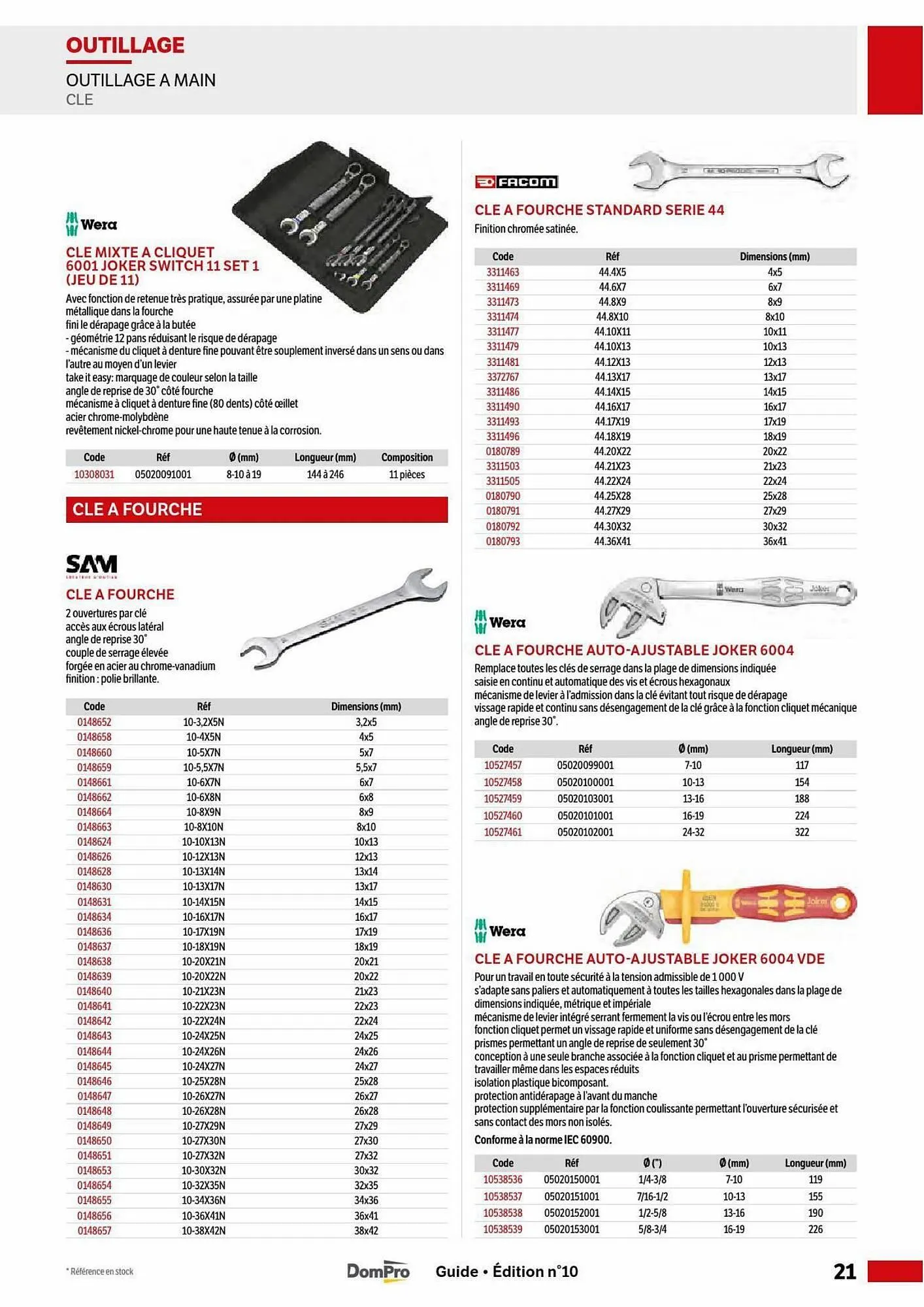 Catalogue DomPro du 5 mai au 30 août 2025 - Catalogue page 21
