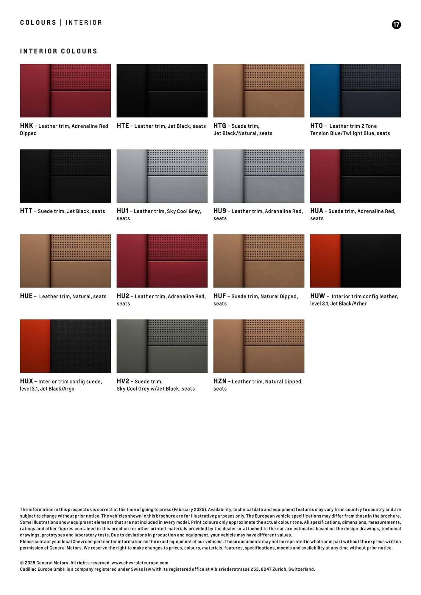 Catalogue Chevrolet du 4 septembre au 30 septembre 2026 - Catalogue page 17