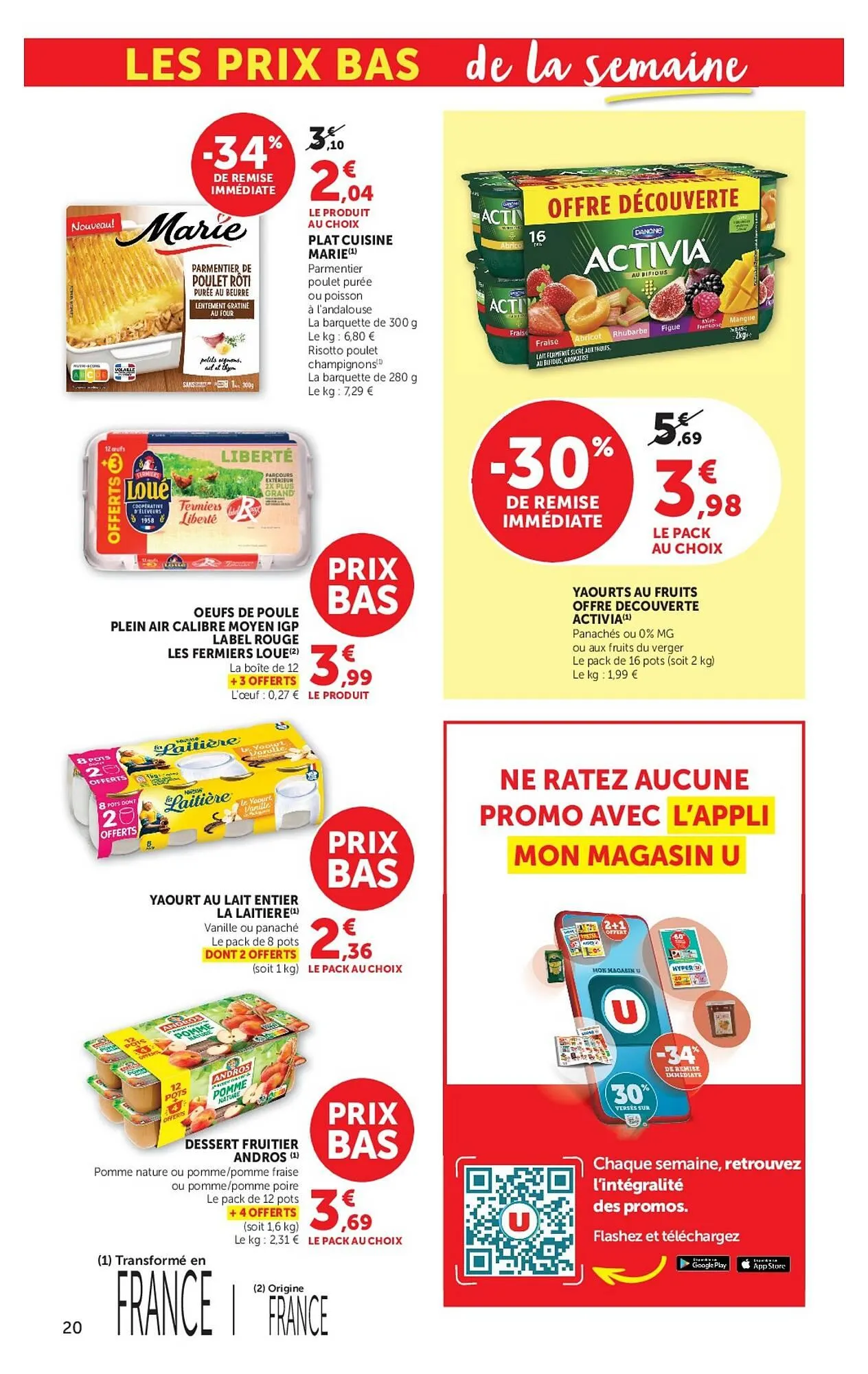 Catalogue Super U du 14 avril au 26 avril 2026 - Catalogue page 20