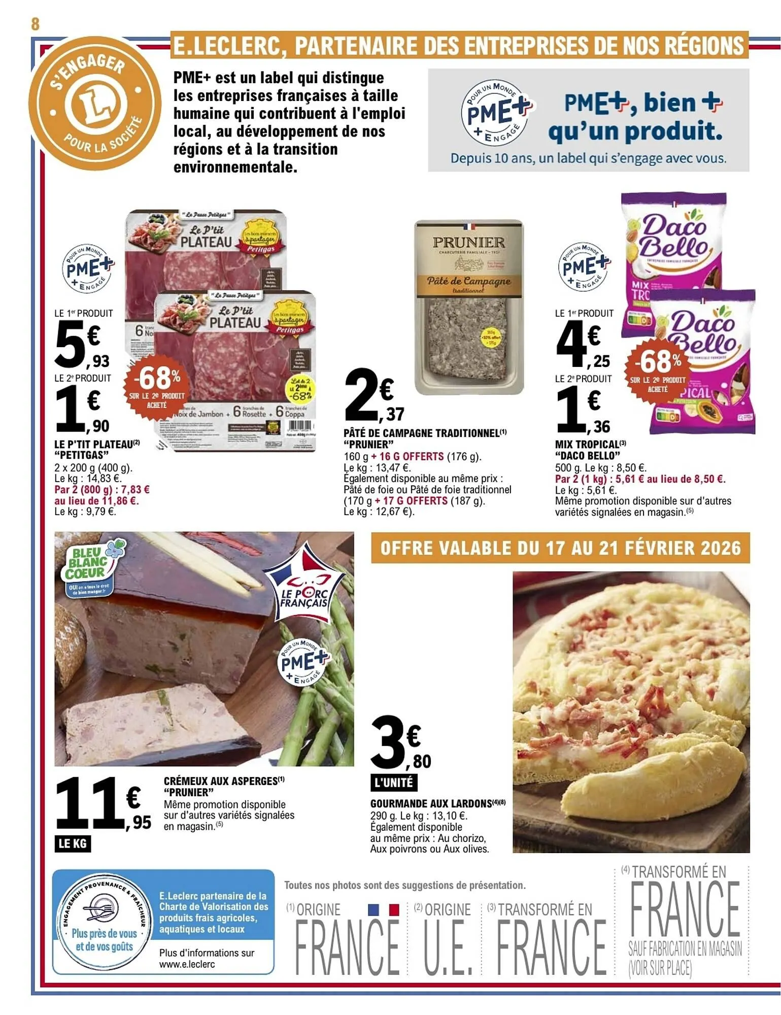 Catalogue E.Leclerc du 17 février au 1 mars 2026 - Catalogue page 8