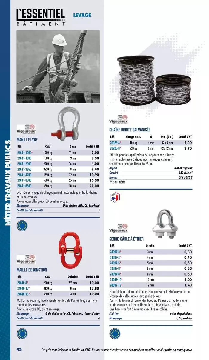 Essentiel Batiment 2025 du 3 janvier au 31 décembre 2025 - Catalogue page 44