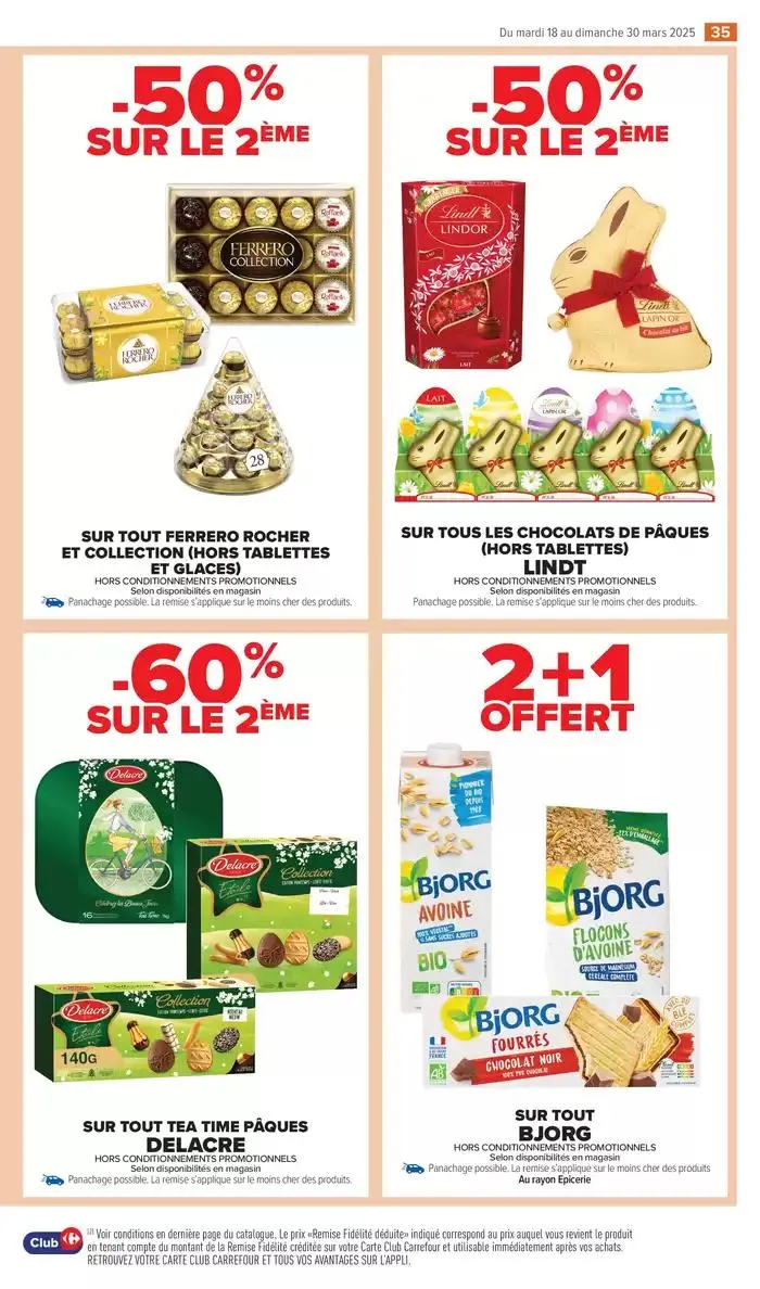 APÉRITIF DINATOIRE du 18 mars au 30 mars 2025 - Catalogue page 37