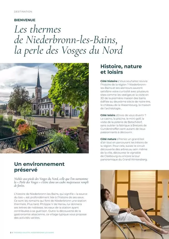 Niederbronn-les-Bains 2025 du 17 mars au 6 décembre 2025 - Catalogue page 2