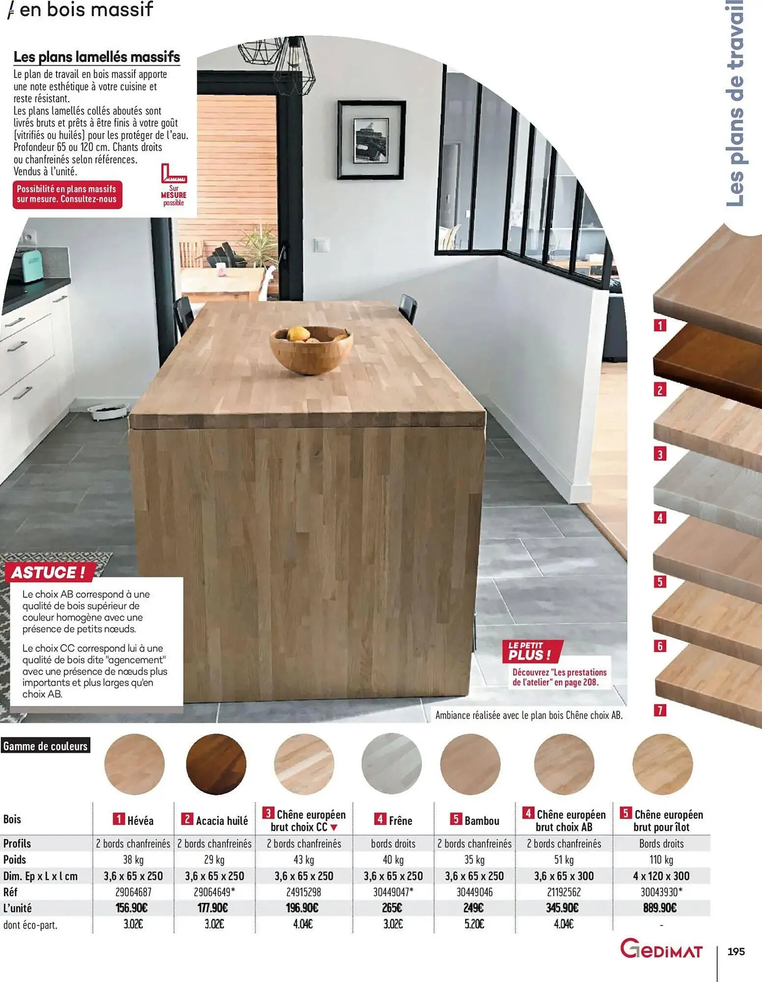 Catalogue Gedimat du 1 avril au 30 avril 2026 - Catalogue page 195
