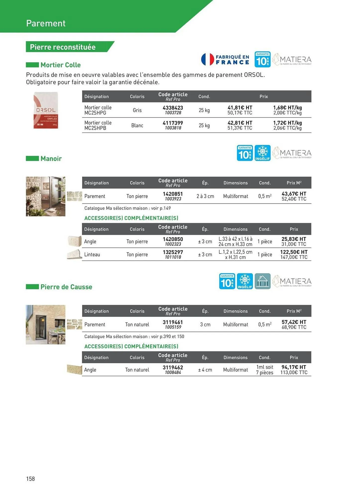 Catalogue Point P du 19 août au 1 janvier 2026 - Catalogue page 158