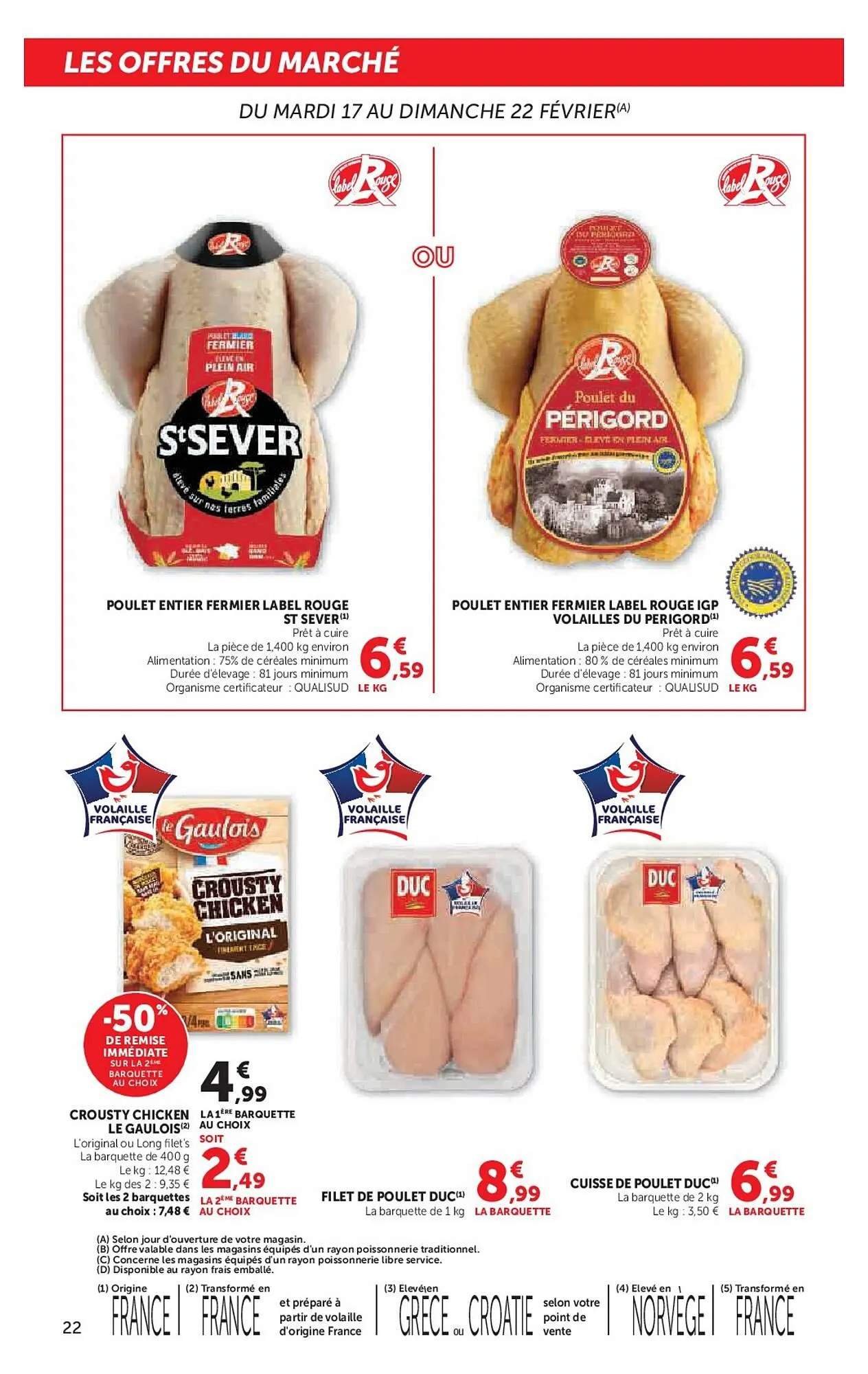 Catalogue Super U du 17 février au 1 mars 2026 - Catalogue page 22