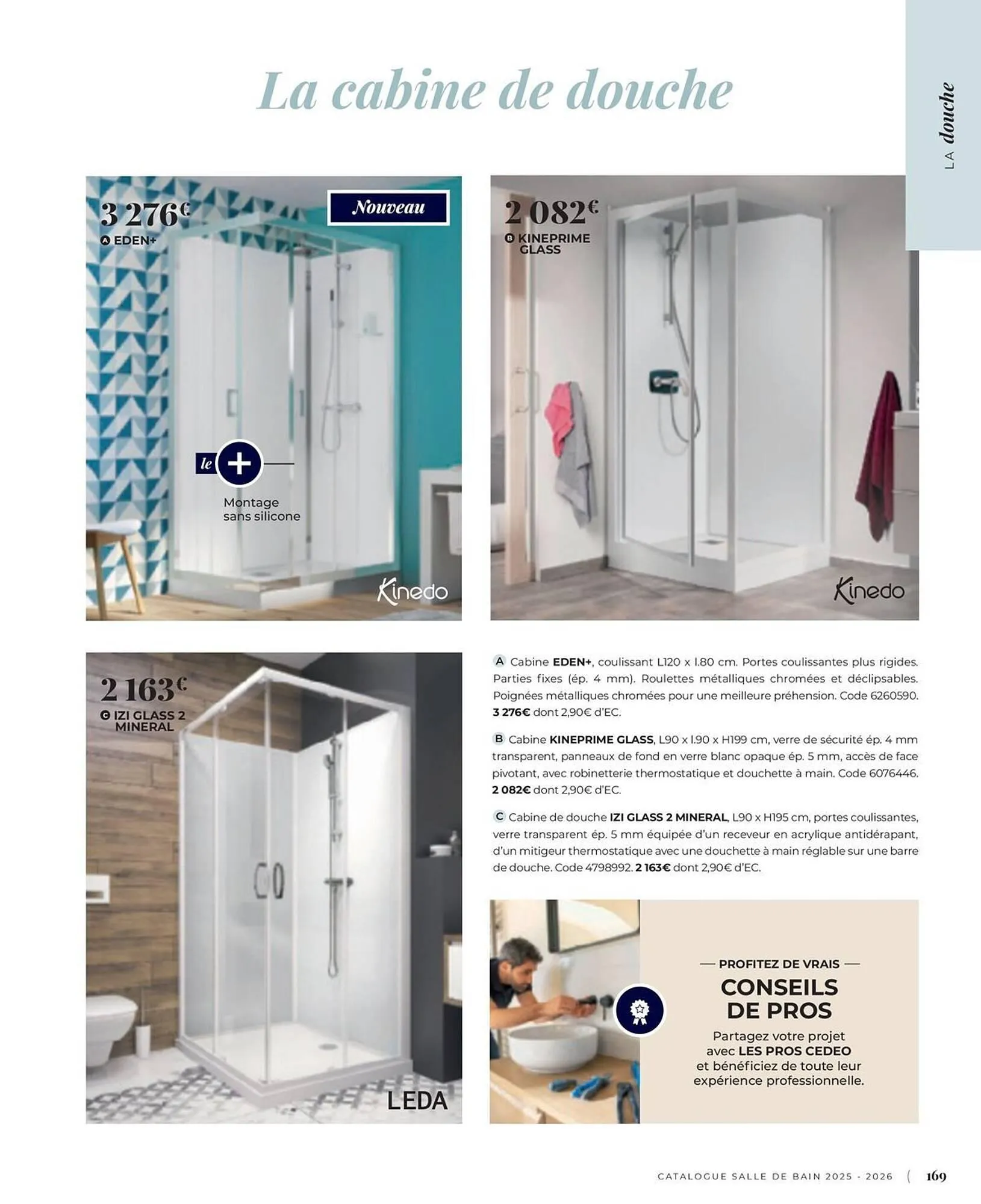 Catalogue Cedeo du 3 juin au 31 décembre 2025 - Catalogue page 169