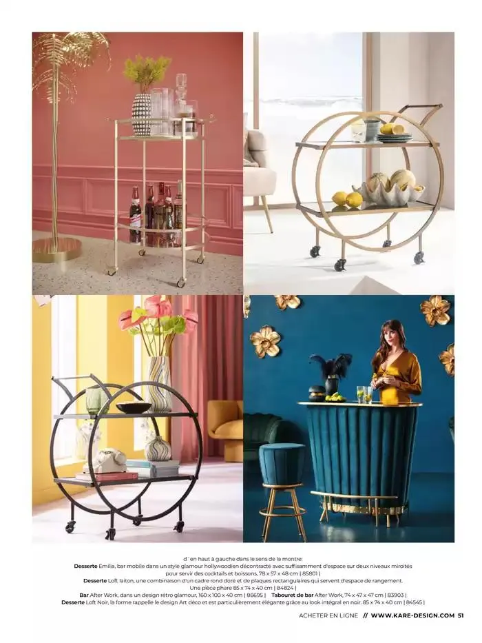 LE MAGAZINE POUR LES ENTHOUSIASTES DU DESIGN du 6 février au 31 décembre 2025 - Catalogue page 51