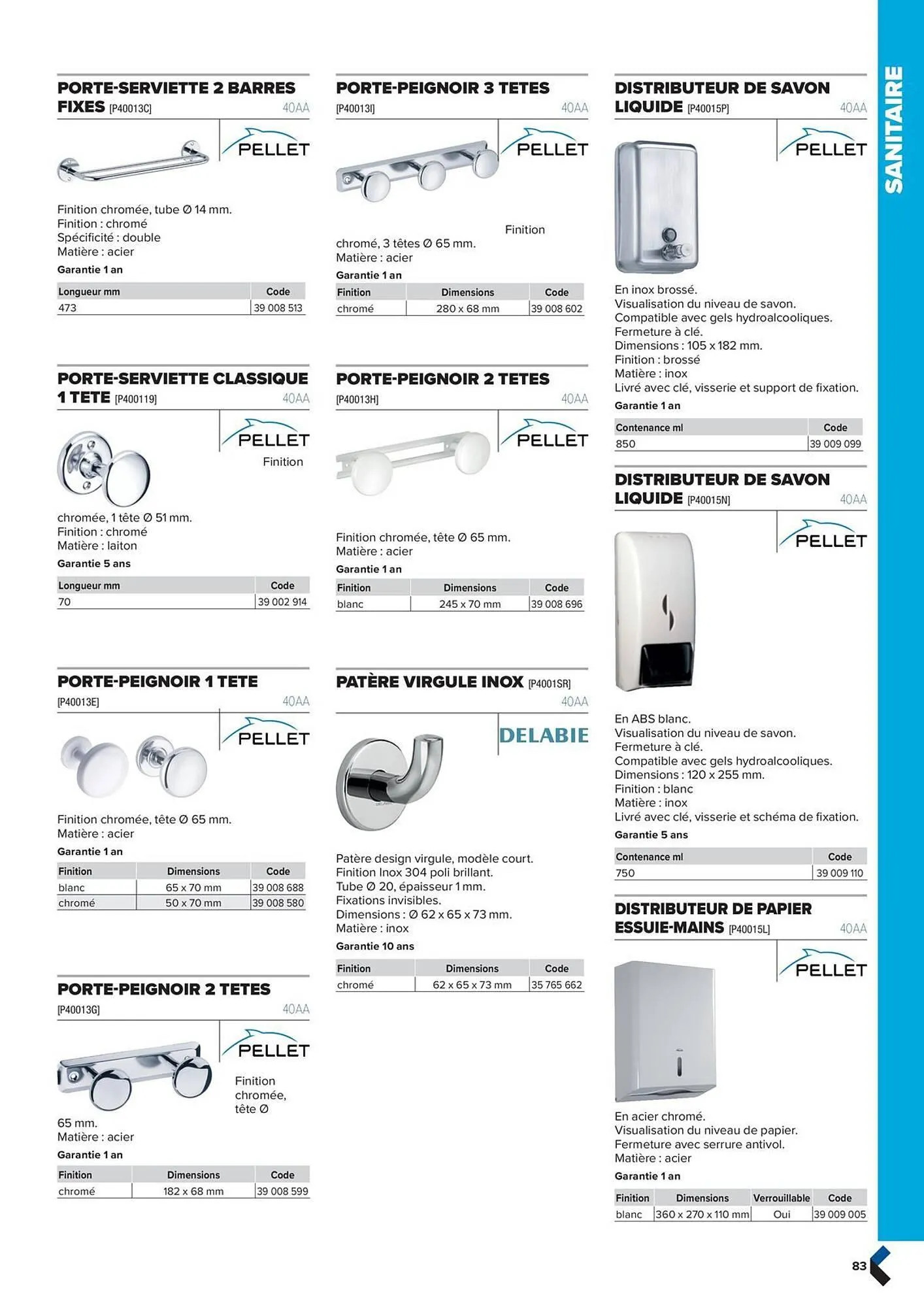 Catalogue Prolians du 2 octobre au 31 décembre 2025 - Catalogue page 83