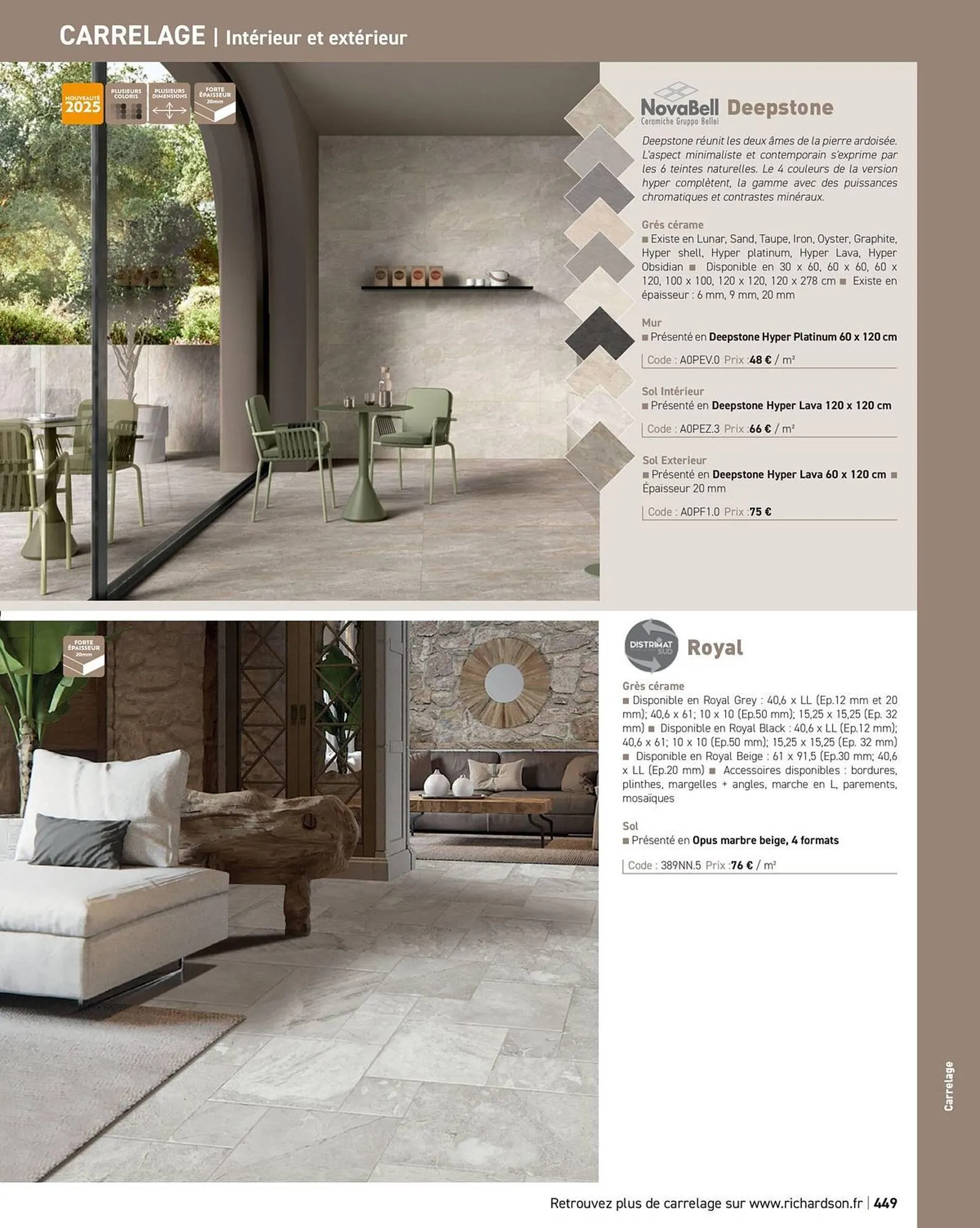 Catalogue Richardson du 11 avril au 31 décembre 2025 - Catalogue page 451