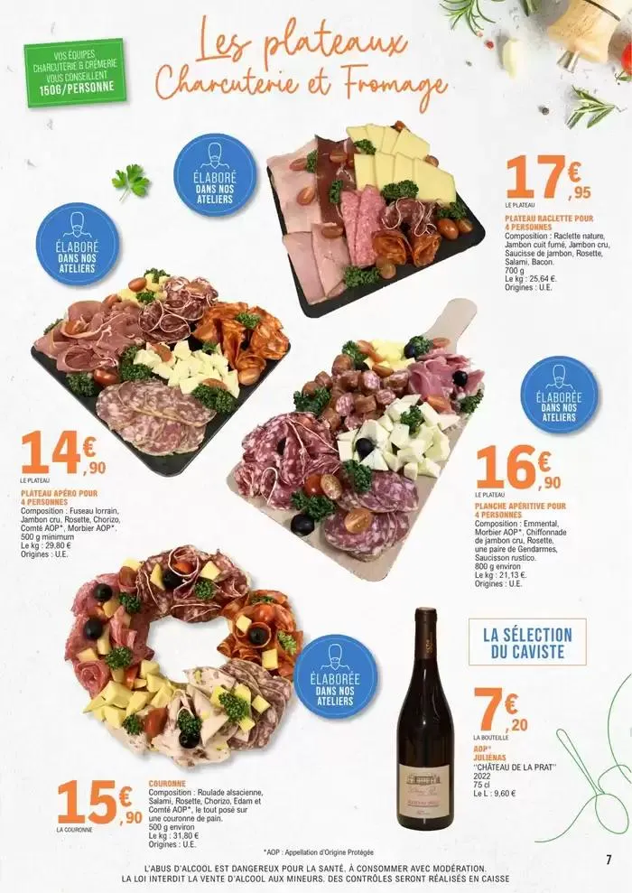 CATALOGUE TRAITEUR ANNUEL INTERNE du 22 janvier au 31 décembre 2025 - Catalogue page 7