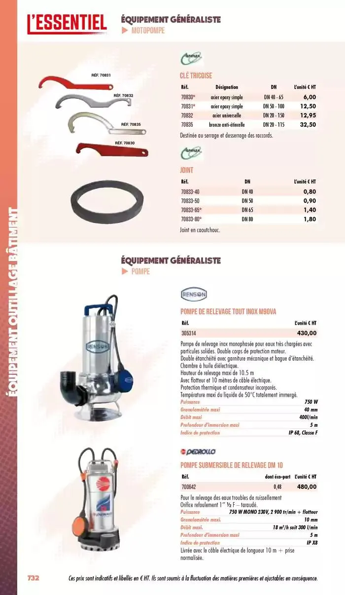 Essentiel Industrie 2025 du 3 janvier au 31 décembre 2025 - Catalogue page 734