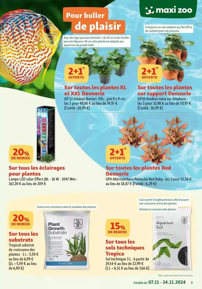 Explorez l'univers de l'aquariophilie du 7 novembre au 24 novembre 2024 - Catalogue page 3