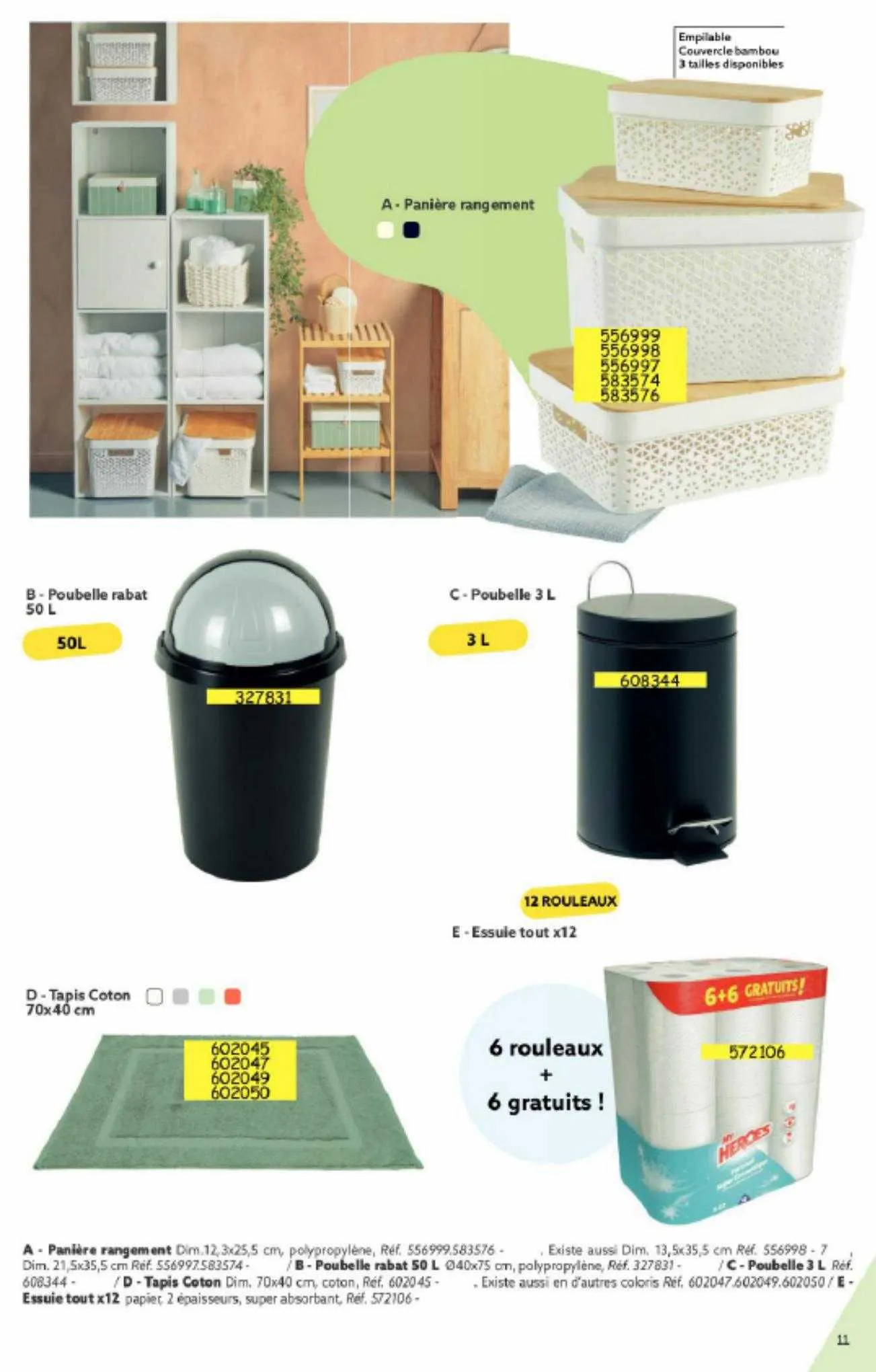 Catalogue GiFi du 26 juillet au 9 août 2023 - Catalogue page 11