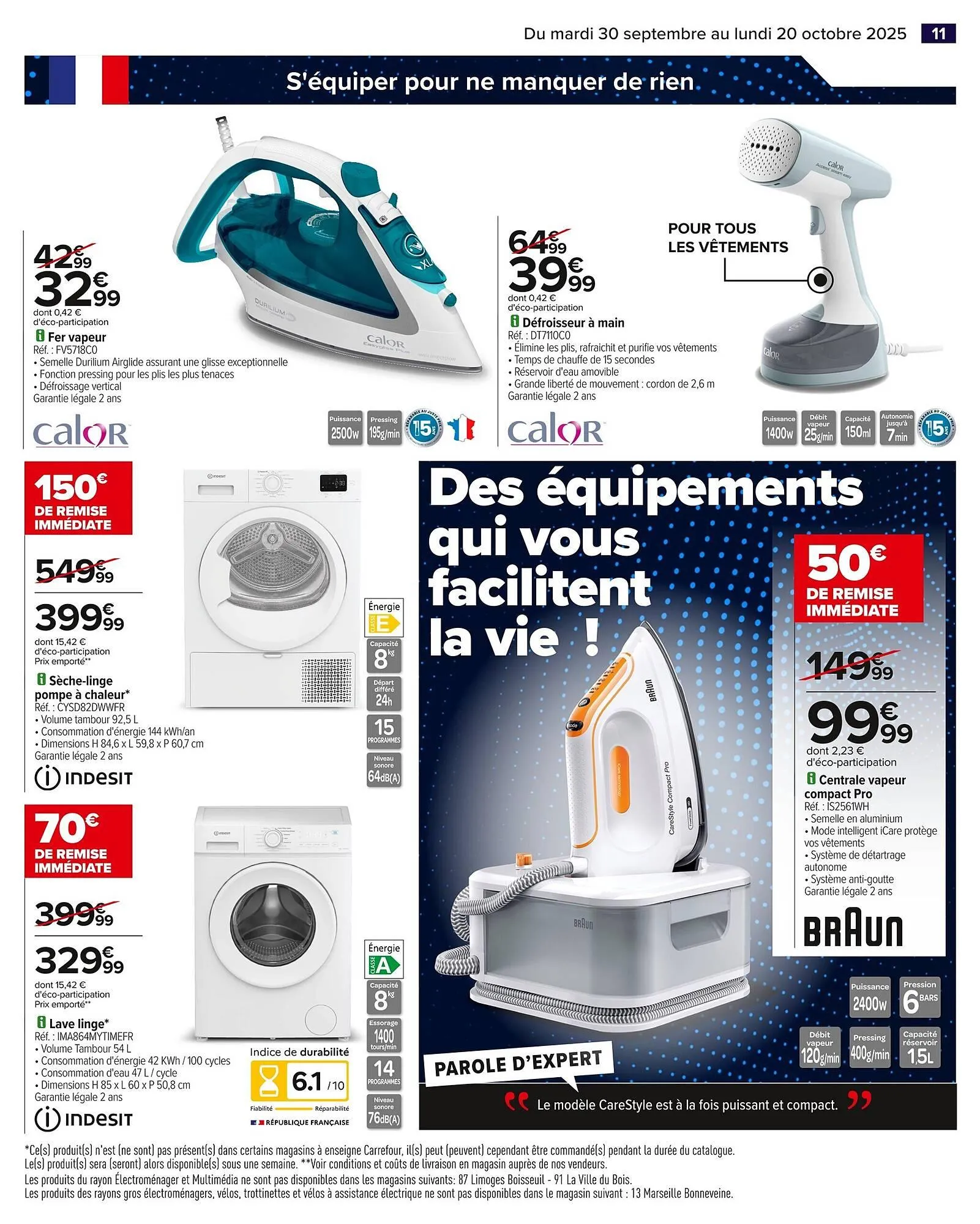 Catalogue Carrefour du 30 septembre au 20 octobre 2025 - Catalogue page 13