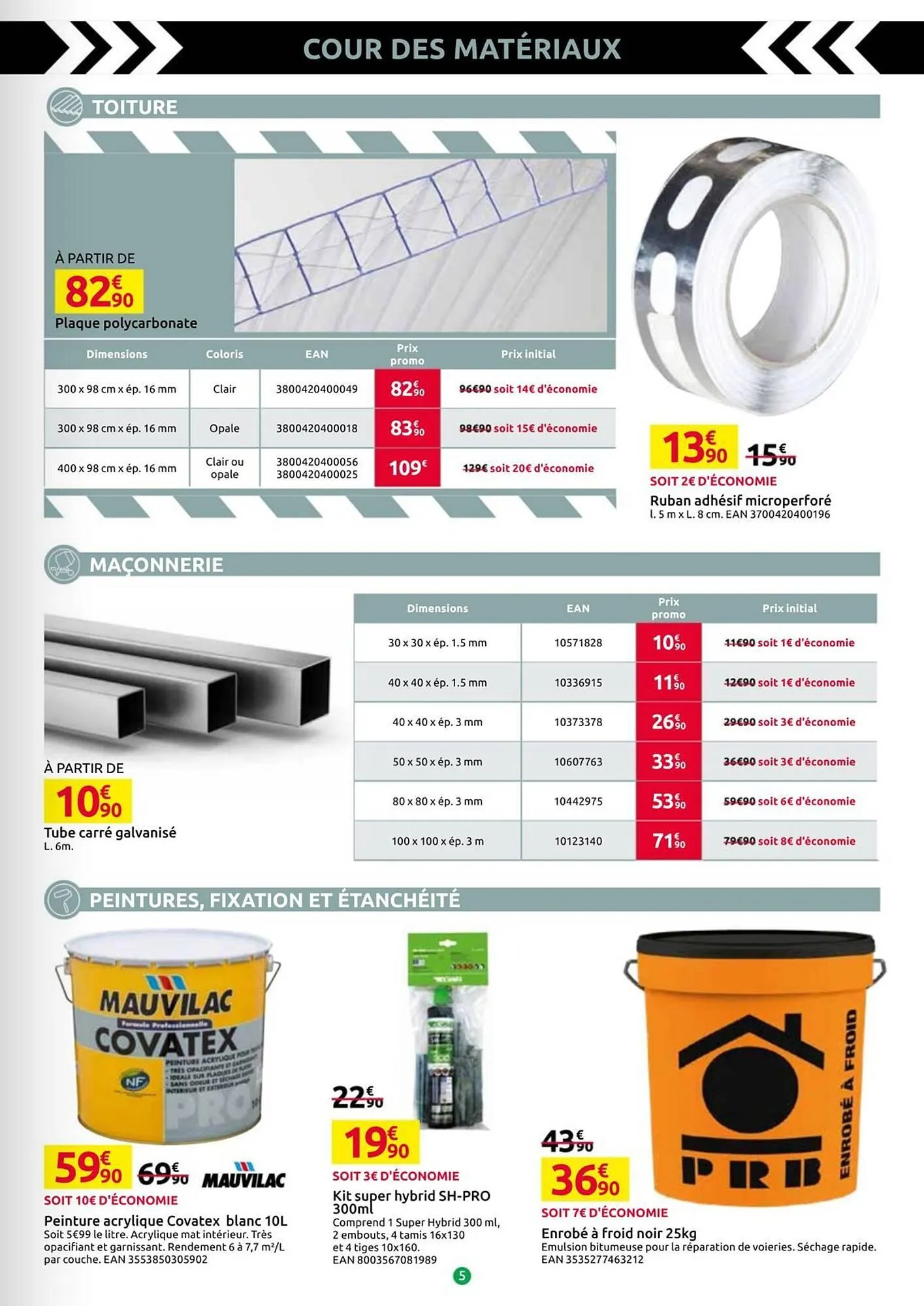 Catalogue Mr Bricolage du 25 mars au 18 avril 2026 - Catalogue page 5