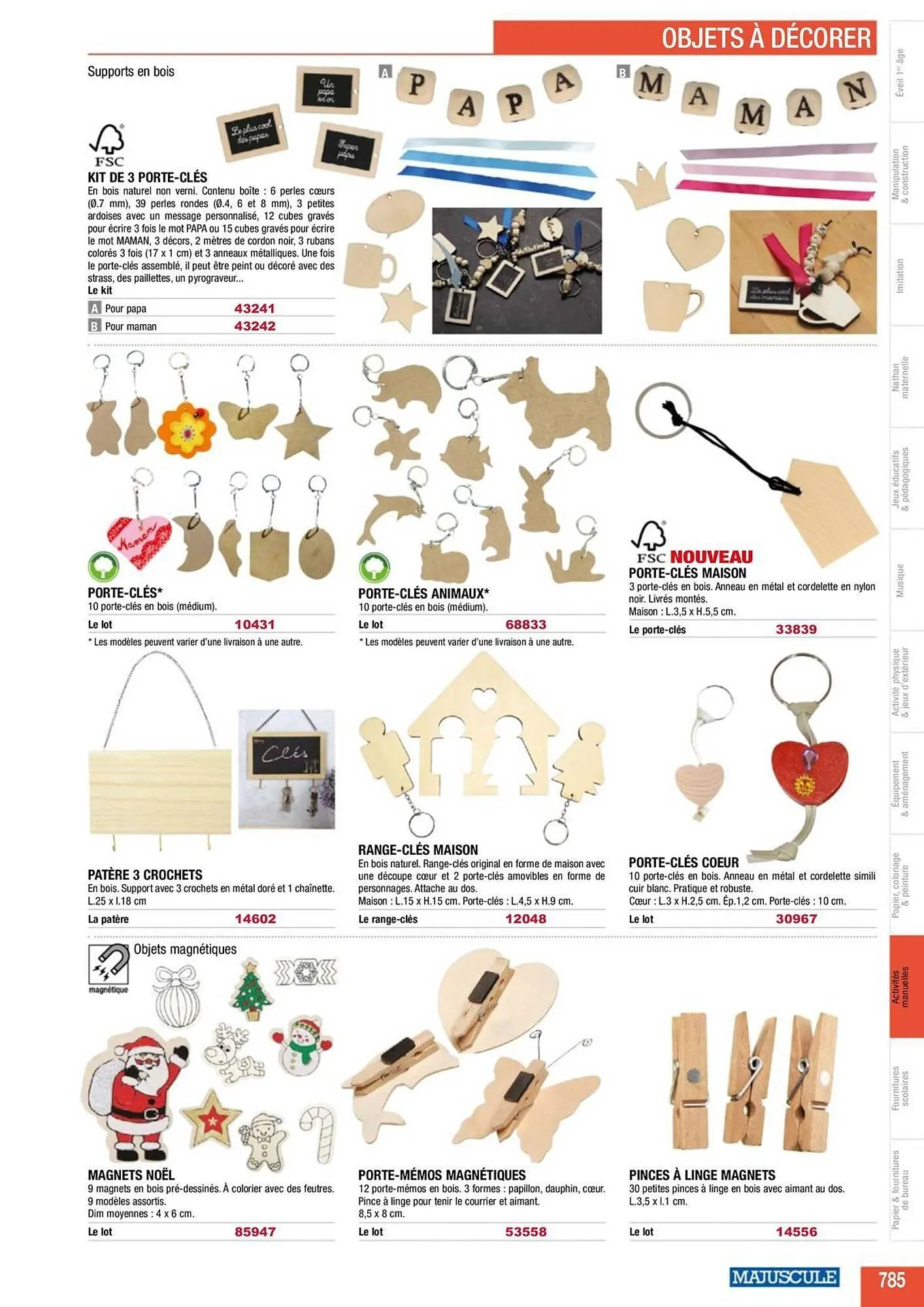 Catalogue Majuscule du 4 mars au 31 décembre 2025 - Catalogue page 809