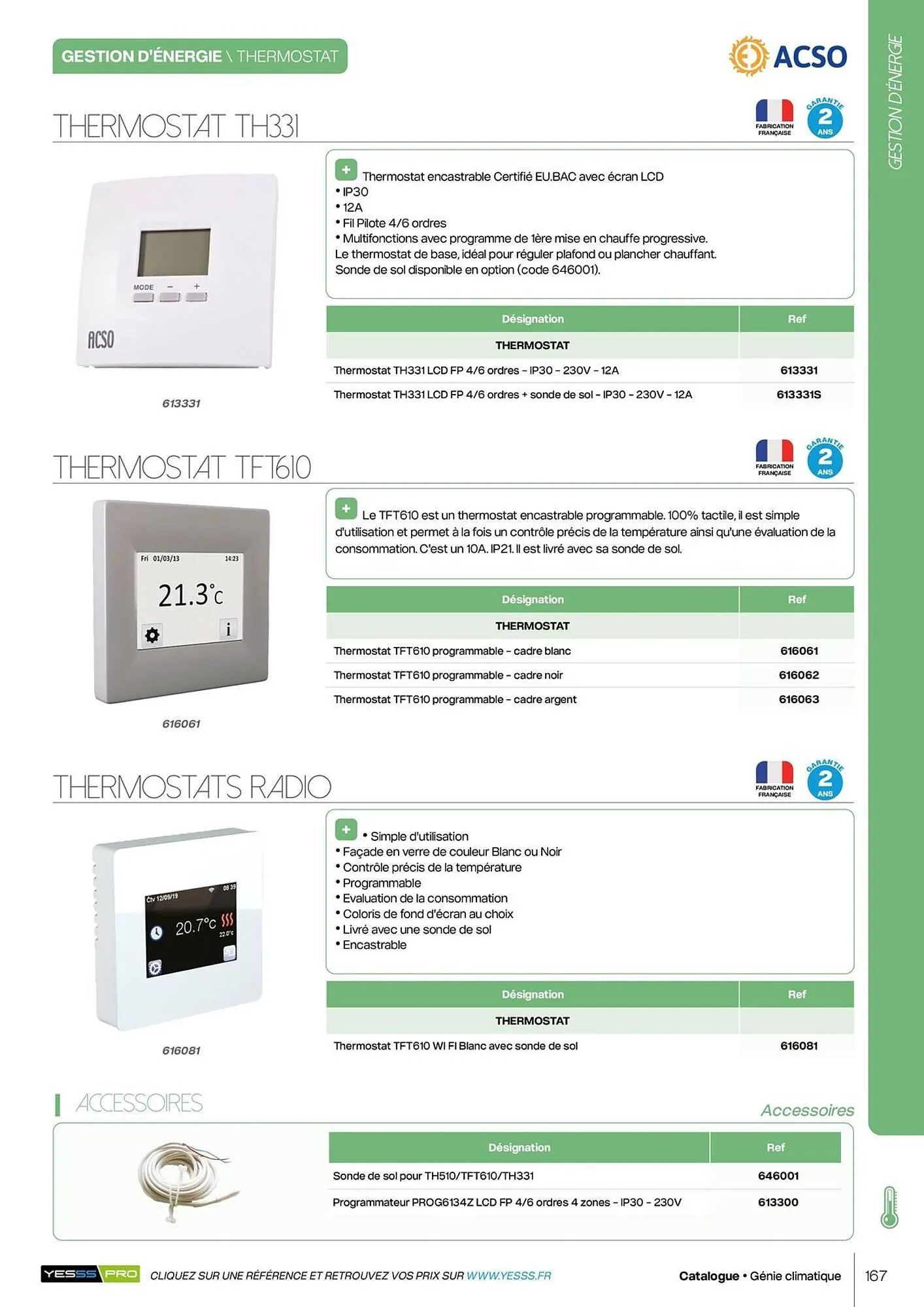 Catalogue Yesss electrique du 14 octobre au 31 décembre 2026 - Catalogue page 169