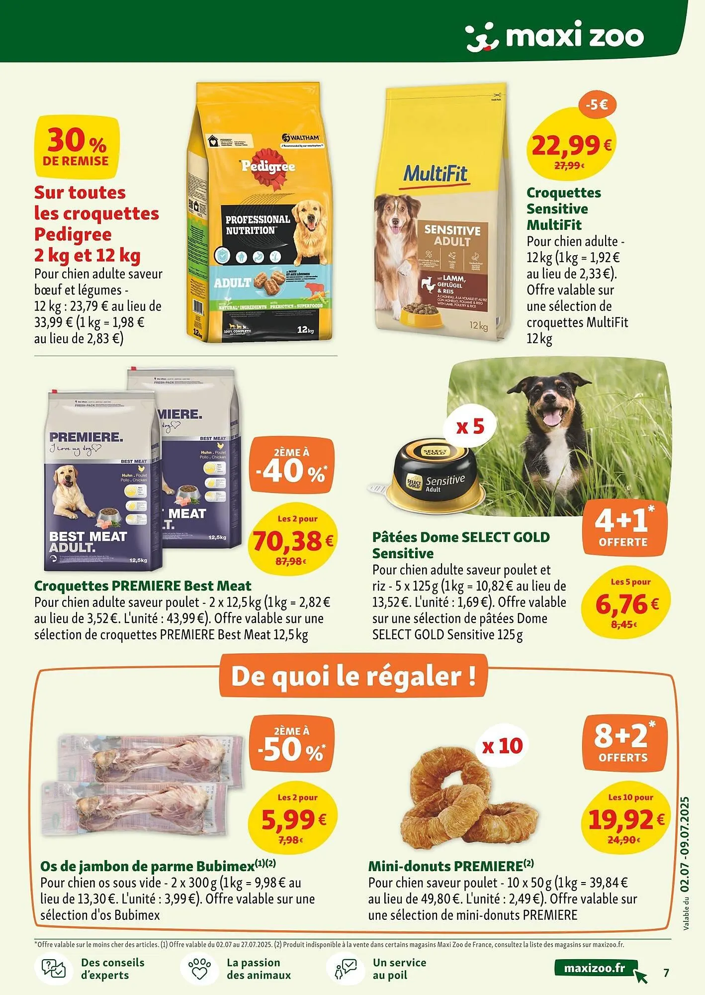Catalogue Maxi Zoo du 2 juillet au 9 juillet 2025 - Catalogue page 7